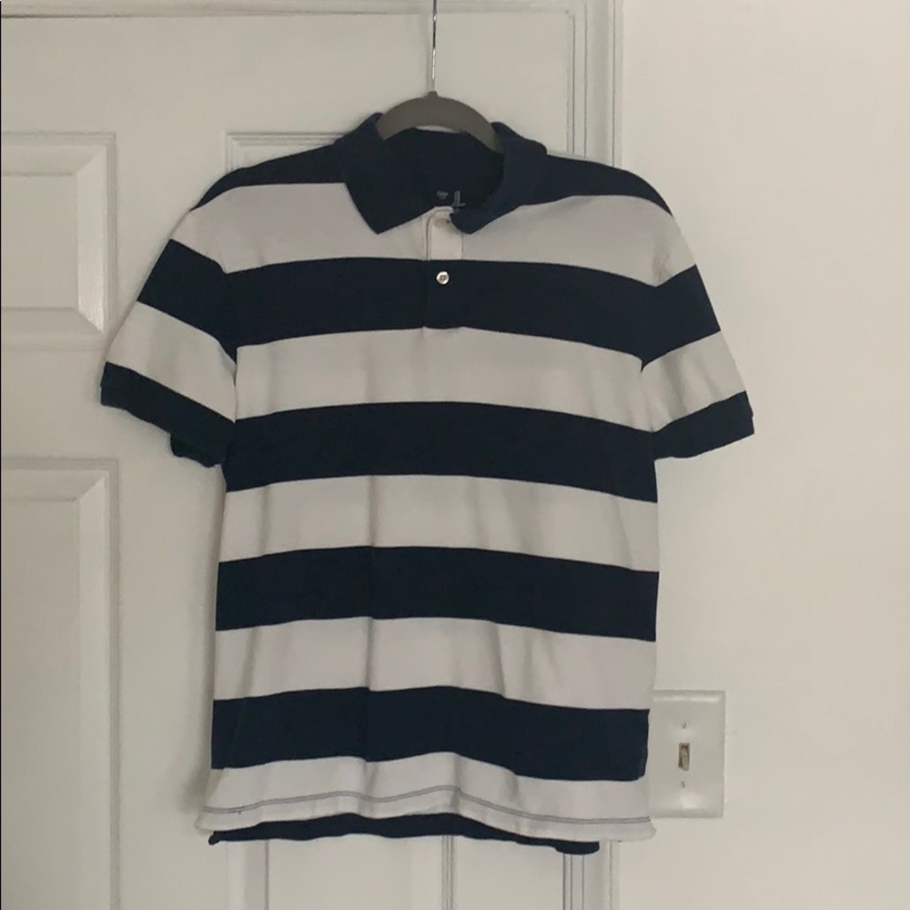 GAP medium rugby stripe polo